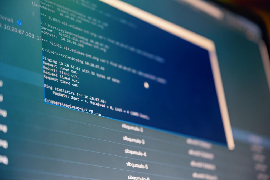 Analyse av data på skjerm