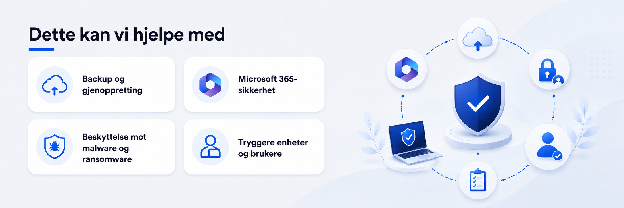 Dette kan vi hjelpe til med